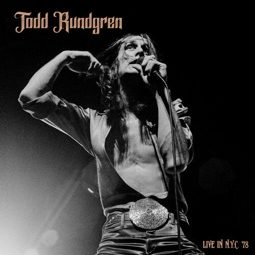 Todd Rundgren - Live in NYC '78 - Gold (Vinyl)