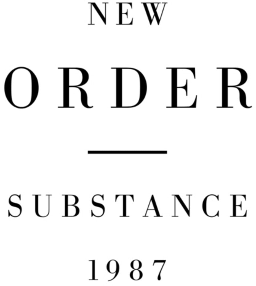 the album cover for New Order - Substance: 2023 Reissue [2CD]
