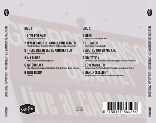 George Benson Quartet - After Hours - Live at Casa Caribe Club (CD)