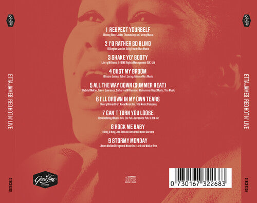 Etta James - Roja, caliente y viva (CD)