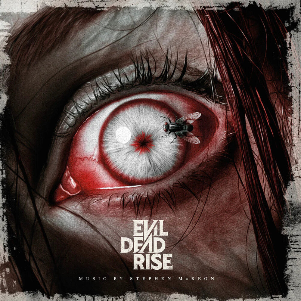 the album cover for Stephen Mckeon(Blue) (Colv) (Gate) (Ogv) (Red) - Evil Dead Rise - O.S.T. (Blue) [Colored Vinyl] (Gate) [180 Gram]
