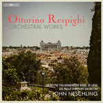 the album cover for Bach / Rachmaninoff / Respighi - Orchestral Works (Hybr)