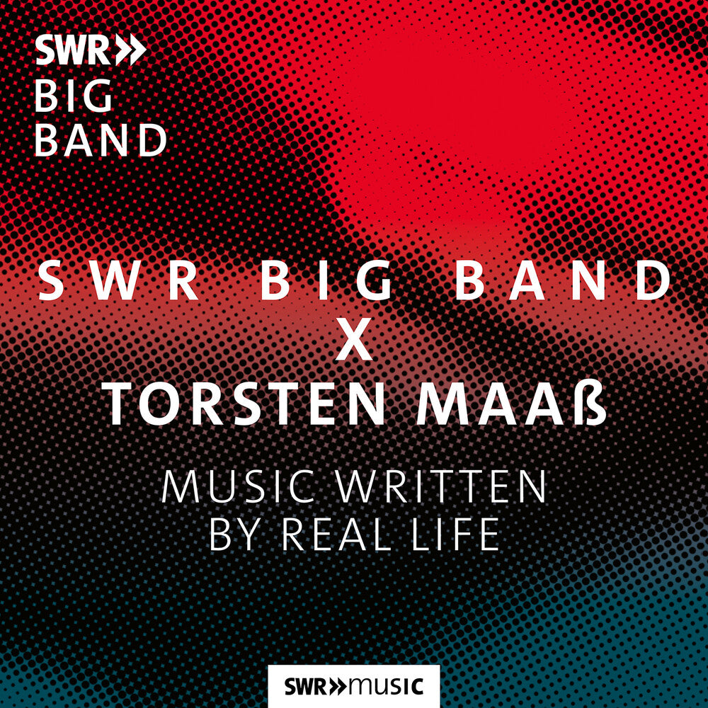 the album cover for Antonio JobimCarlos / Swr Big Band - Music Written By Real Life