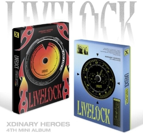 Xdinary Heroes - Livelock - Random Cover - incl. 84pg Photobook, Credential Cost, 2 Photocards, Trading Card + Lyric Poster (CD)