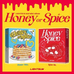 Honey Or Spice - inc. 64pg Booklet, 28pg Mini-Photobook, Lyric Paper, Photocard, Folding Photocard + Frame, 3 Graphic Stickers, Portrait Sticker + Mini-Poster (CD)