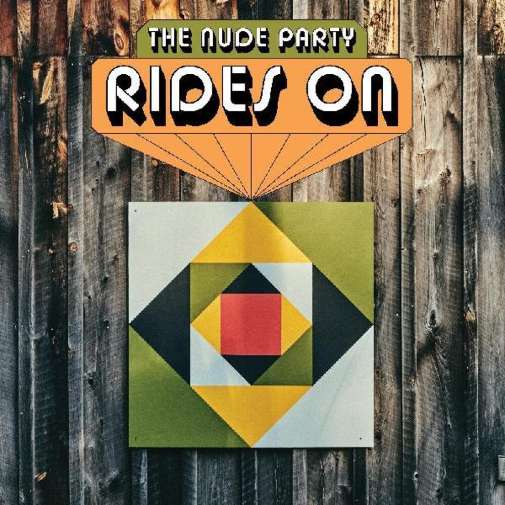 the album cover for Nude Party - Rides On [Colored Vinyl] (Grn) (Stic)