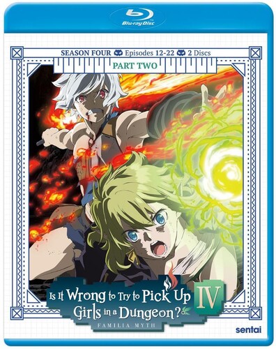 Is It Wrong To Try To Pick Up Girls In A Dungeon? IV Part 2 (Blu-ray)