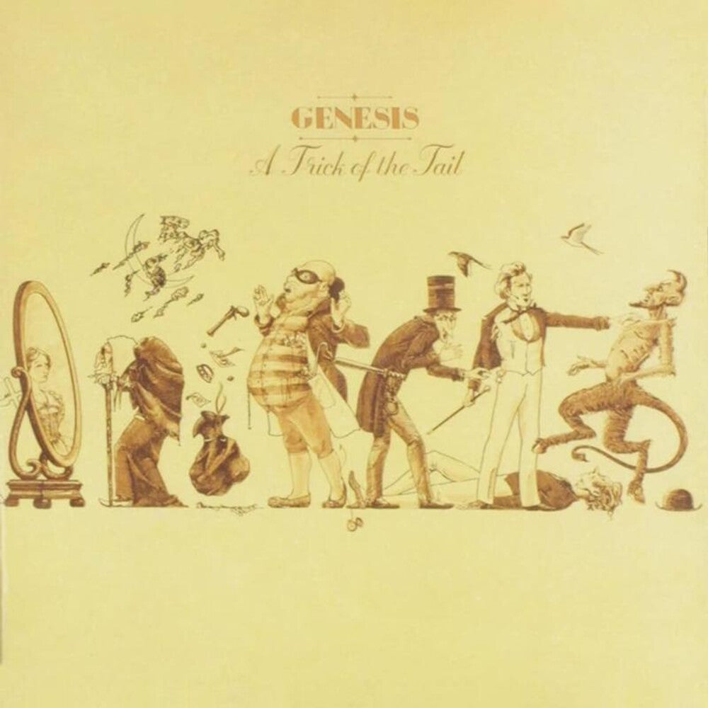 the album cover for Genesis - A Trick Of The Tail (Hybr)