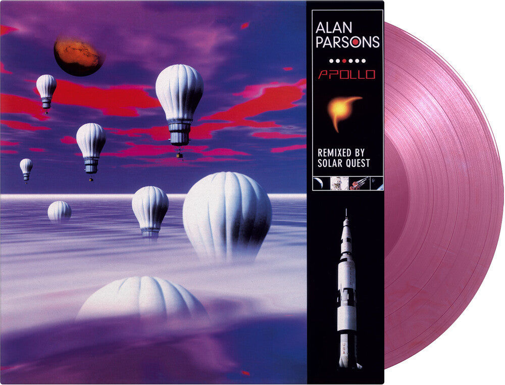 the album cover for Alan Parsons - Apollo [Colored Vinyl] [Limited Edition] [180 Gram] (Purp)