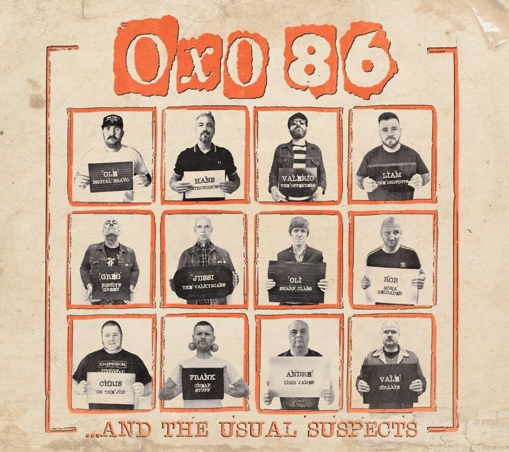 the album cover for Oxo 86 - & The Usual Supects [Colored Vinyl] [180 Gram] (Org) (Hol)