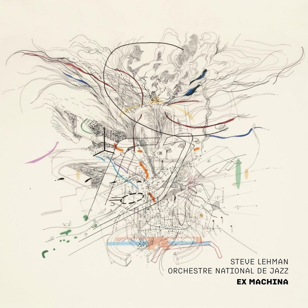 the album cover for Steve Lehman/ Orchestre - Ex-Machina (Hol)