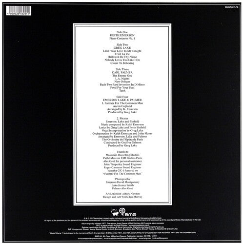 エマーソン・レイク・アンド・パーマー - WORKS 1 (ビニールレコード)