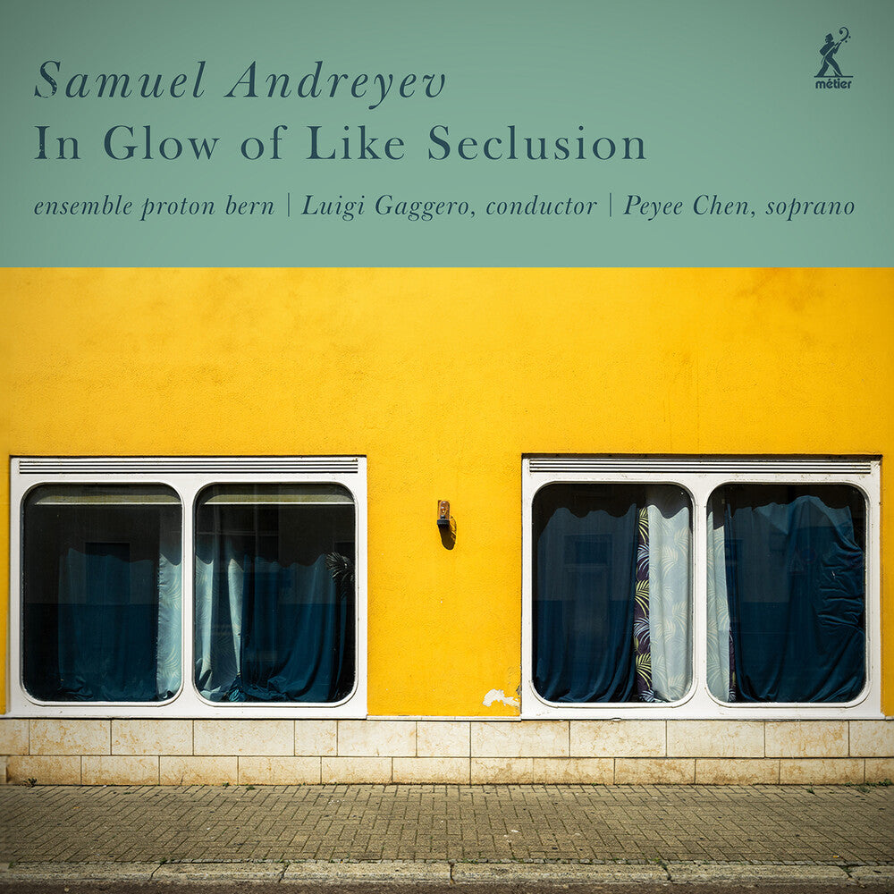 the album cover for Andreyev / Chen / Ensemble Proton Bern - In Glow Of Like Seclusion