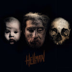 the album cover for Hellman - Born, Suffering, Death