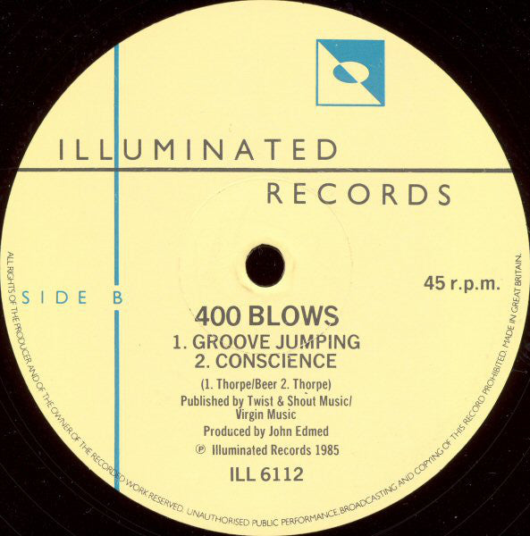 400 Blows : Movin' (12", Single)