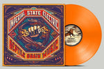 the album cover for Imperial State Electric - Reptile Brain Music - Orange [Colored Vinyl] (Org)