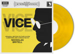 the album cover for Nicholas Britell(Colv) (Ylw) (Uk) - Vice - O.S.T. [Colored Vinyl] (Ylw) (Uk)