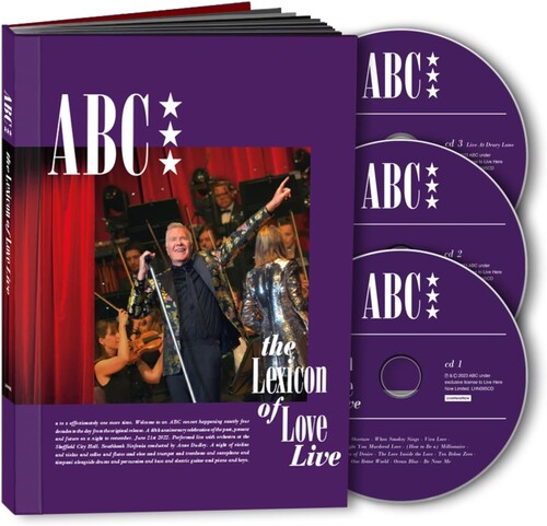 ABC - レキシコン・オブ・ラブ・ライブ：シェフィールド・シティ・ホールでの40周年記念ライブ（CD）