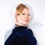 the album cover for Norma Macdonald - In Waves - Blue Swirl (Blue) [Colored Vinyl] [Limited Edition]
