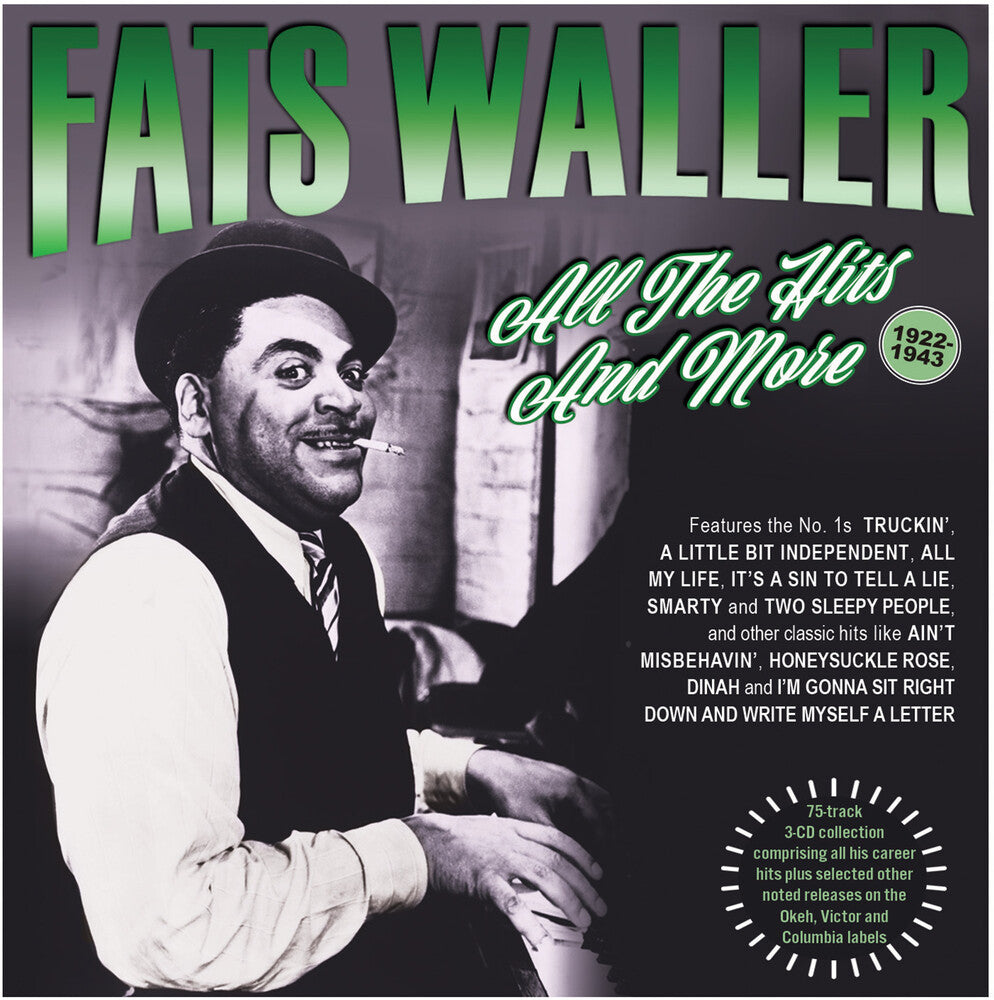 the album cover for Fats Waller - All The Hits And More 1922-43