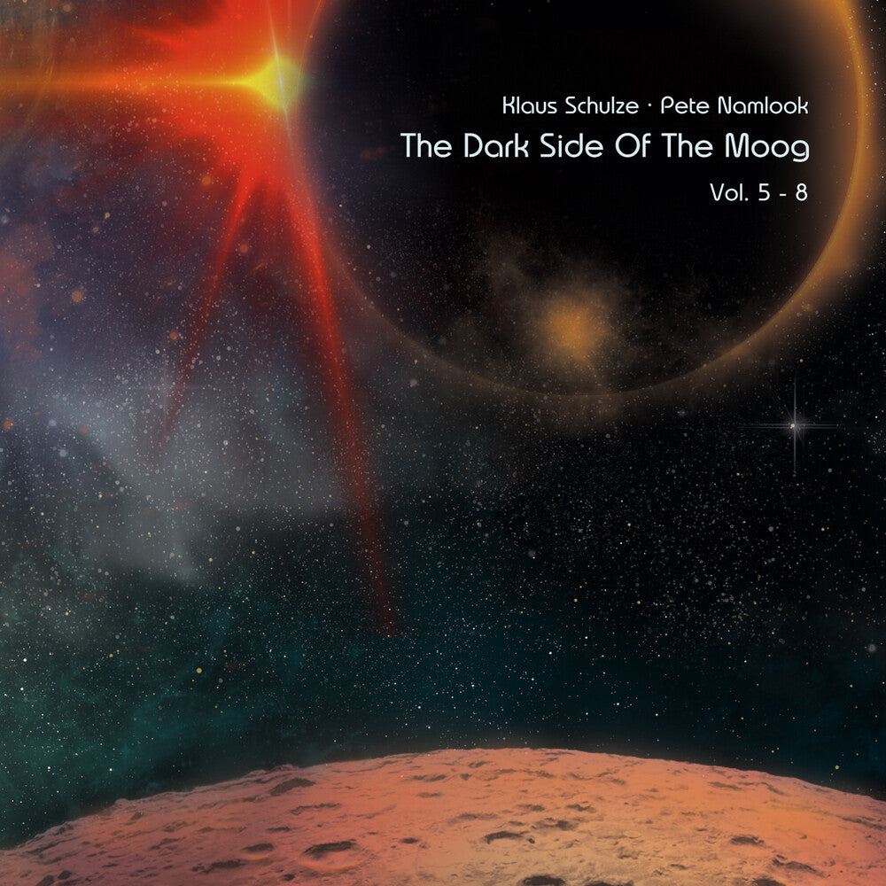 the album cover for Klaus Schulze/ Namlook,Pete - Dark Side Of The Moog Vol. 5-8 (Box)