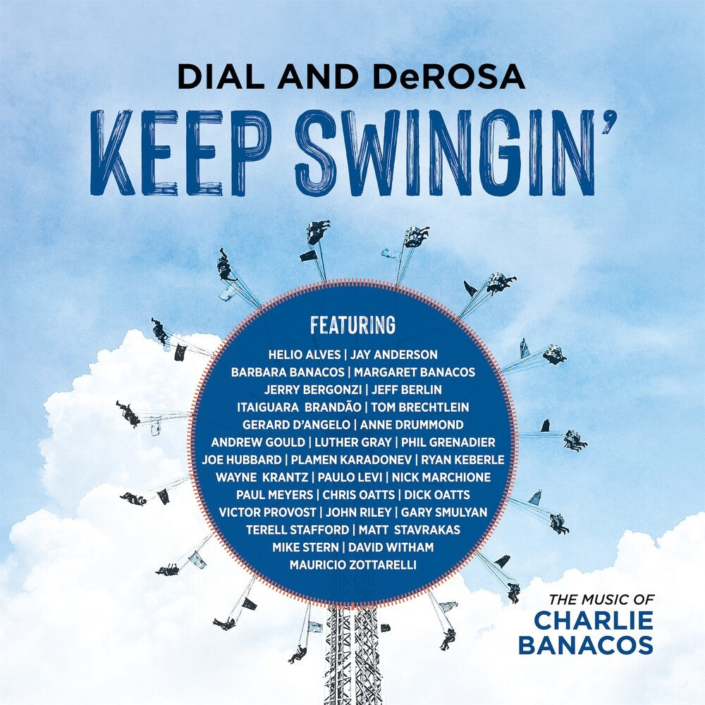 the album cover for Garry Dial &amp; Rich DeRosa - Keep Swingin'
