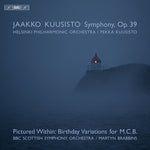 the album cover for Kuusisto / Birtwistle / Bbc Scottish Symphony Orch - Pictured Within - Birthday Variations For M.C.B