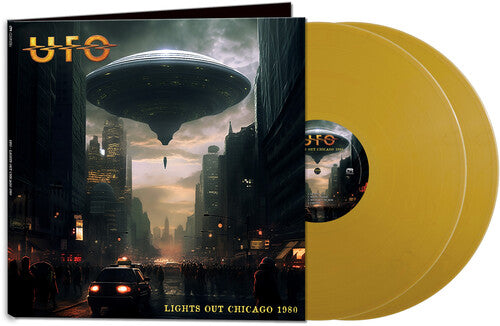 UFO - Lights Out Chicago 1980 - Gold (Vinyl)