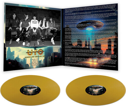 UFO - Lights Out Chicago 1980 - Gold (Vinyl)