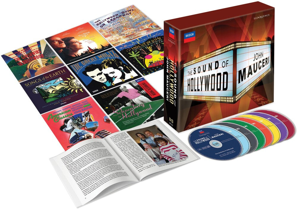 the album cover for John Mauceri/ Hollywood Bowl Orchestra - Sound Of Hollywood (Box) [Limited Edition] (Aus)
