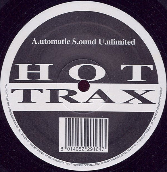 Automatic Sound Unlimited : Roman's Attak EP (12", EP)
