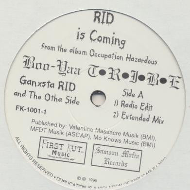 Ganxsta Rid & The Otha Side : Rid Is Coming (12", Single)
