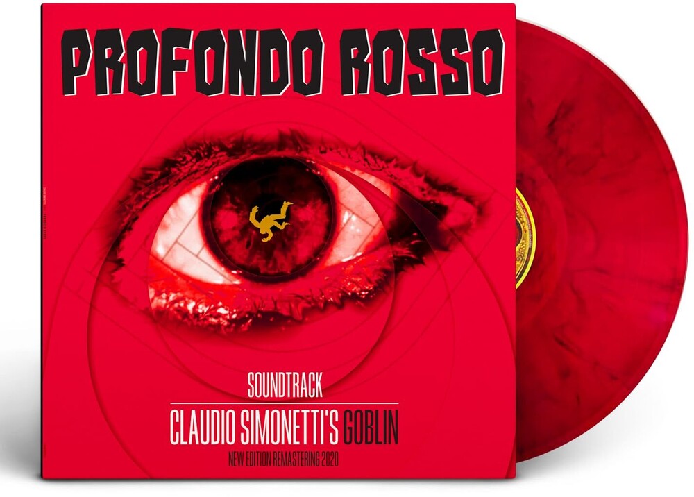 the album cover for Claudio Simonetti/ Goblin (Blk) (Colv) (Red) - Profondo Rosso - O.S.T. (Blk) [Colored Vinyl] (Red) (Ita)