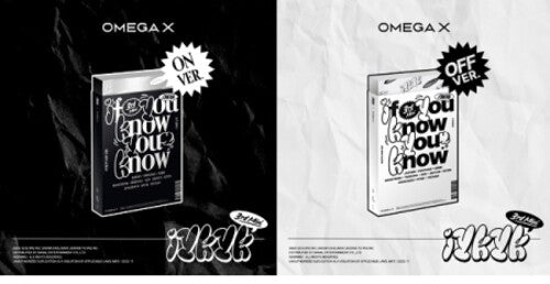 Omega X - Iykyk - incl.120pg Photobook, Bill Paper, Sticker, Photocard, Folding Poster + Unit Photocard (CD)