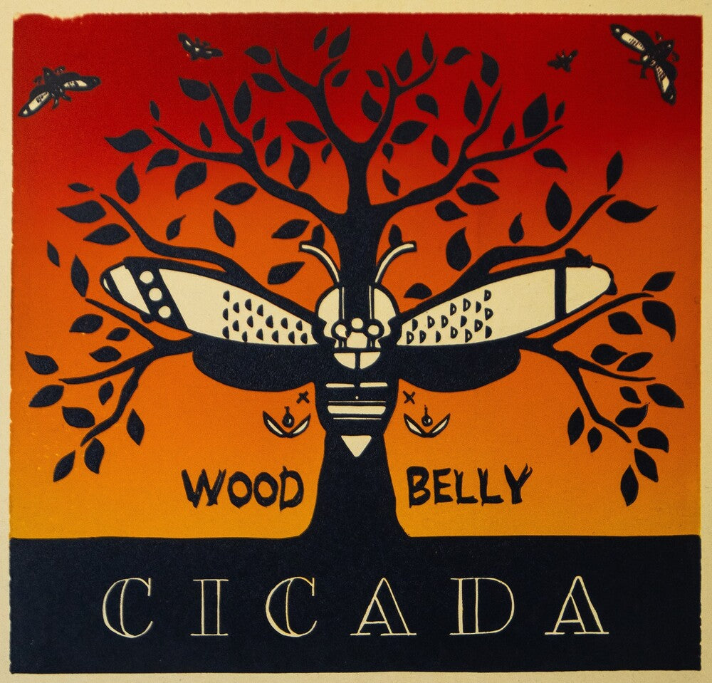 the album cover for Wood Belly - Cicada [Indie Exclusive Limited Edition]