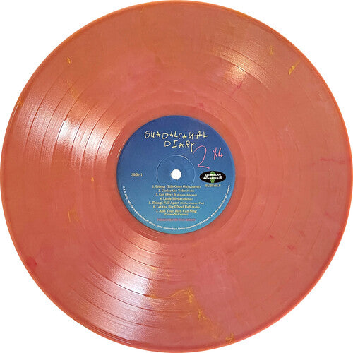 Diario Guadalcanal - 2 x 4 - Remolino rosa/amarillo (Vinilo)