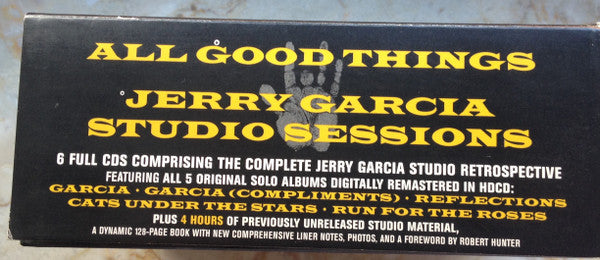 Jerry Garcia : All Good Things - Jerry Garcia Studio Sessions (Box, Comp + HDCD, Album, RE, RM + HDCD, Album, RE,)
