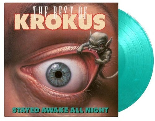 Krokus - Stayed Awake All Night - Vinilo de edición limitada de 180 gramos en color verde y blanco jaspeado (Vinilo)