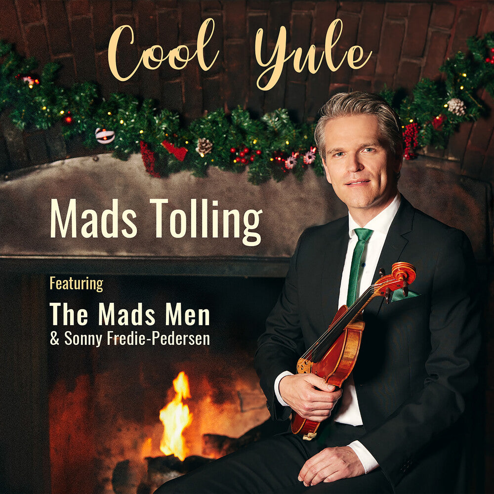 the album cover for Mads Tolling - Cool Yule