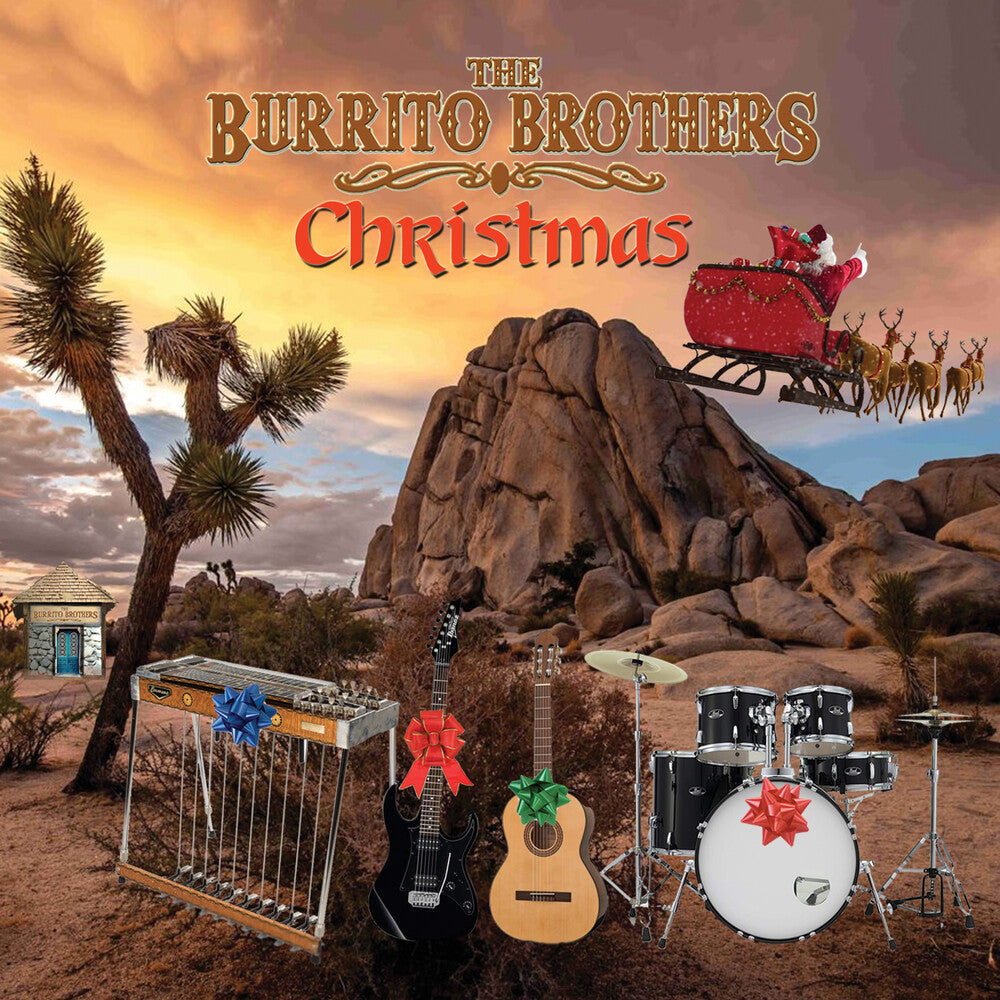 the album cover for Burrito Brothers - Christmas
