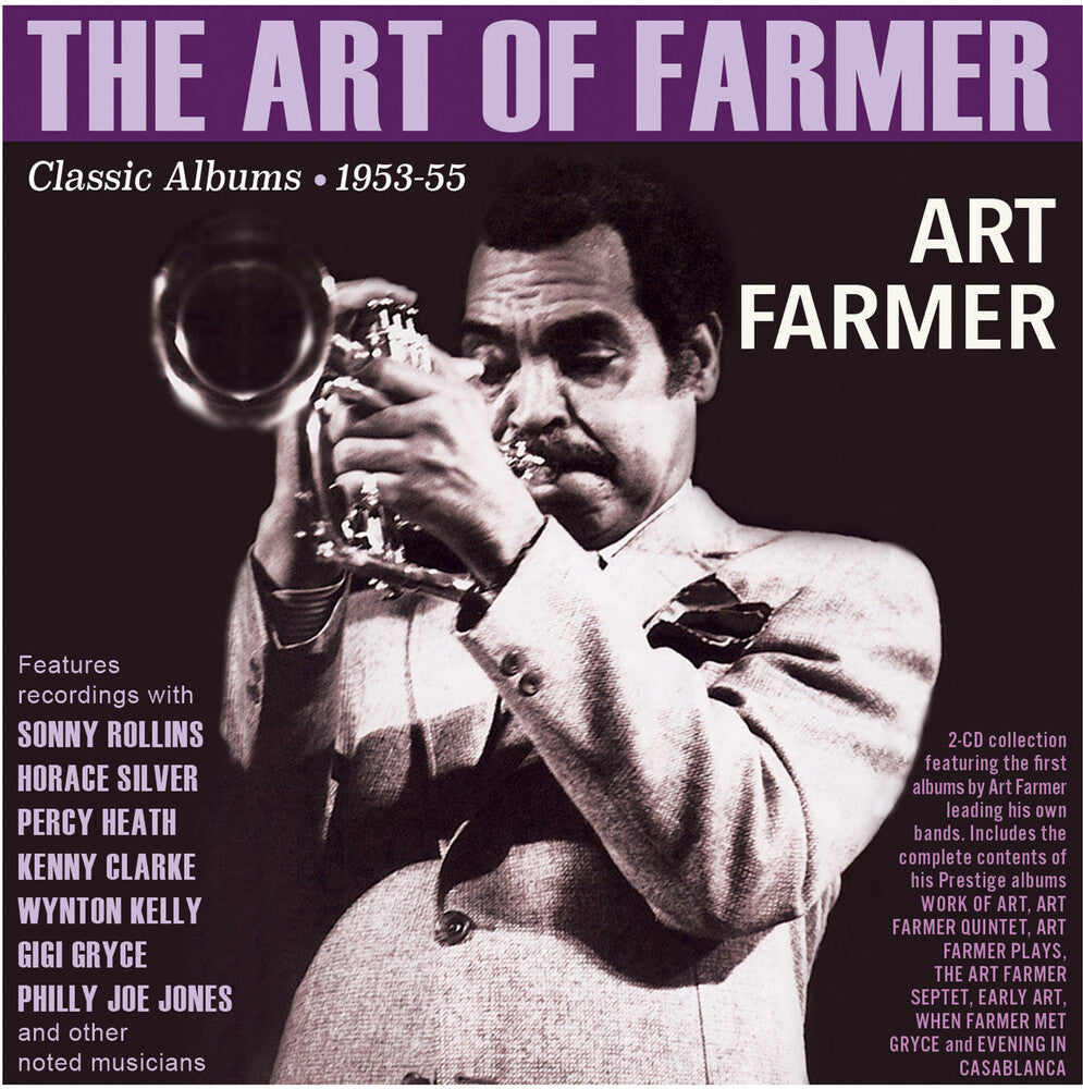 the album cover for Art Farmer - Art Of Farmer: Classic Albums 1953-55
