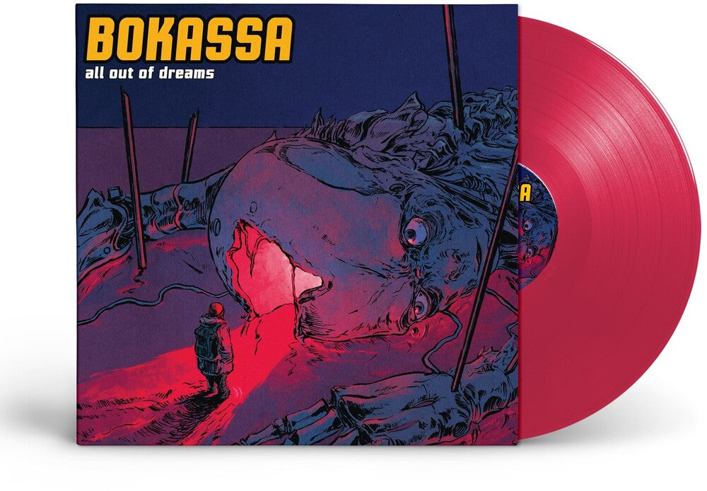 the album cover for Bokassa - All Out Of Dreams - Red [Colored Vinyl] (Red)
