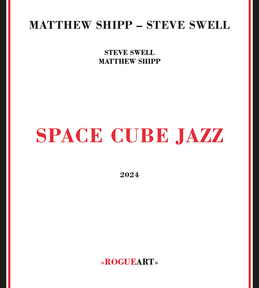 the album cover for Matthew Shipp/ Swell,Steve - Space Cube Jazz