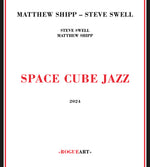 the album cover for Matthew Shipp/ Swell,Steve - Space Cube Jazz