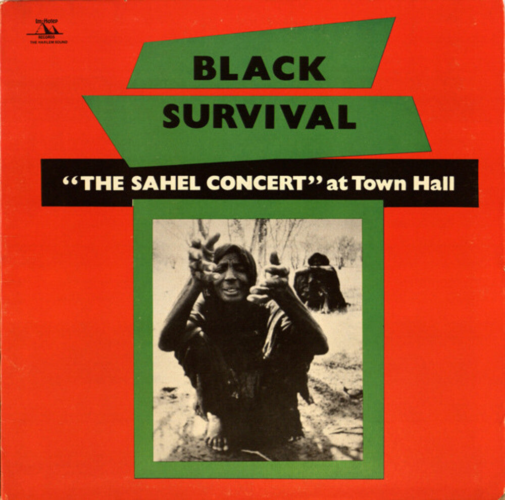 the album cover for Roy Brooks& The Artistic Truth - Black Survival: The Sahel Concert At Town Hall