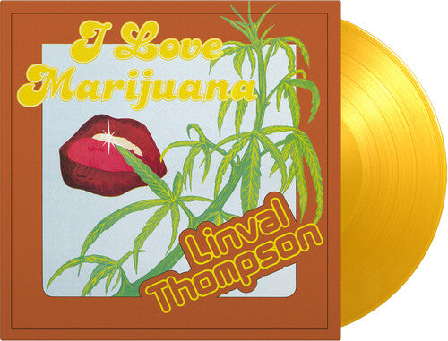 Linval Thompson - I Love Marijuana - Vinilo amarillo translúcido de 180 gramos (edición limitada)