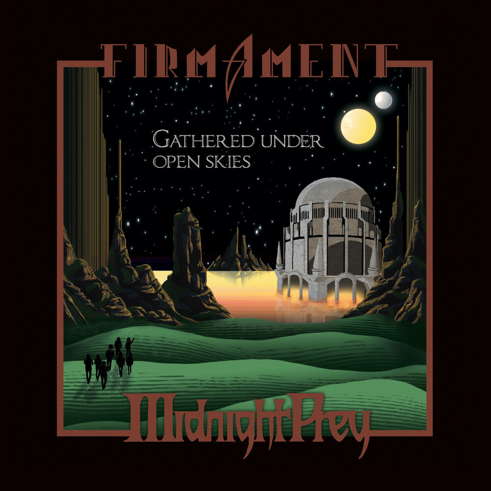 the album cover for Firmament & Midnight Prey - Gathered Under Open Skies