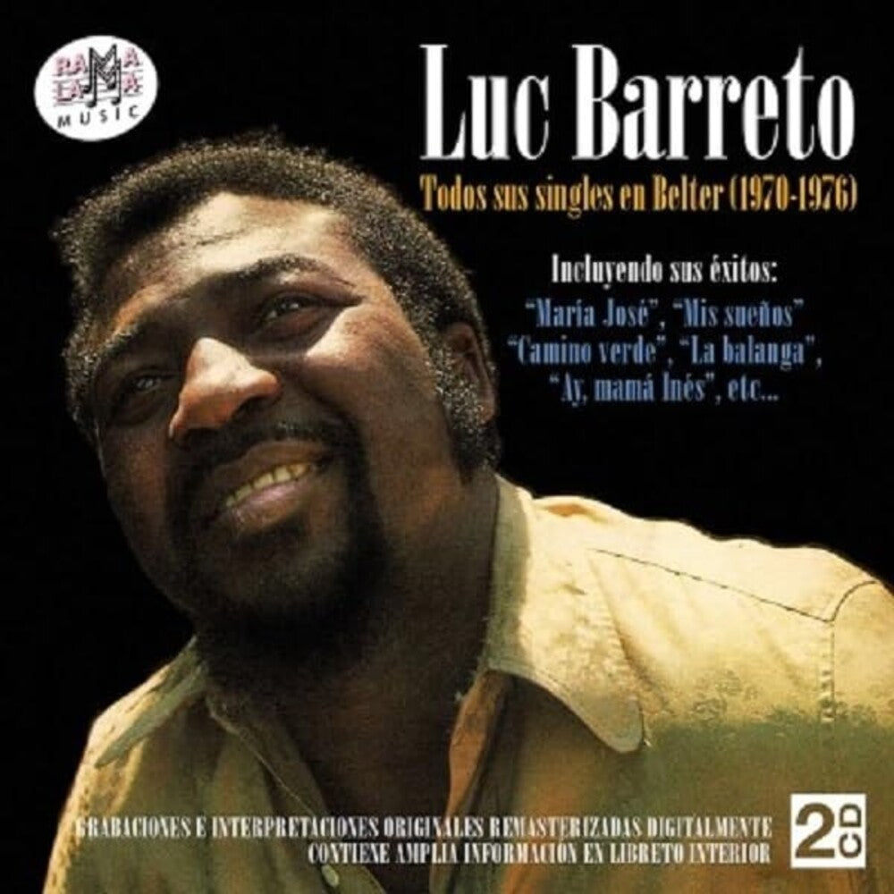 the album cover for Luc Barreto - Todos Sus Singles En Belter (1970-1976) (Spa)