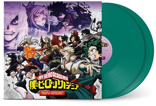 Yuki Hayashi - My Hero Academia: Season 6 (Original Soundtrack) - 140-Gram Green Colored Vinyl (Vinyl)