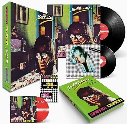 Vasco Rossi - Bollicine 40 Rplay - Dlx Ltd Numbered Box - LP+CD+7-inch, 128pg Color Hardback Book & Exclusive Photos (Vinyl)